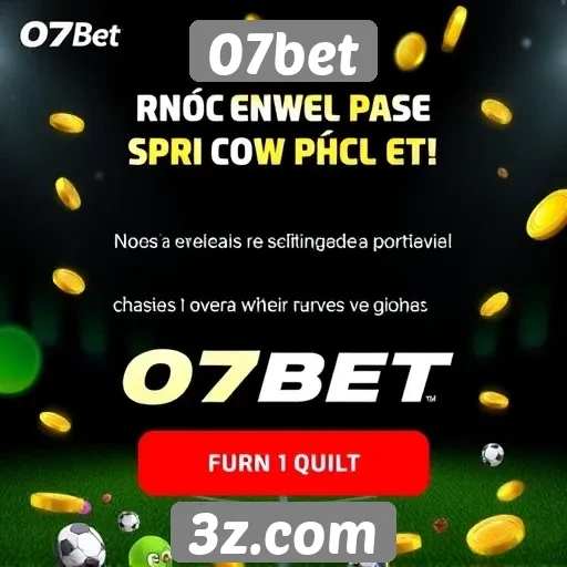 Plataforma 07bet destaca promoções para novos usuários