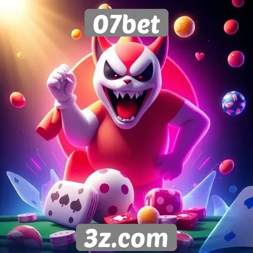 Variantes de jogos disponíveis na plataforma 07bet