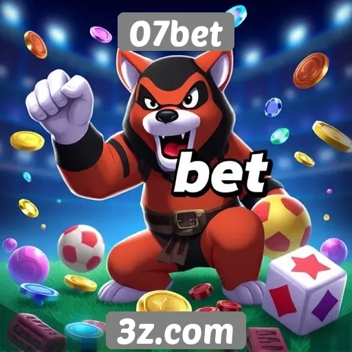 Principais jogos disponíveis no site 07bet